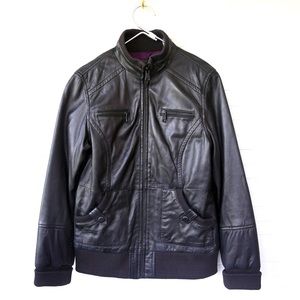 Andrew Marc leather jacket women’s S